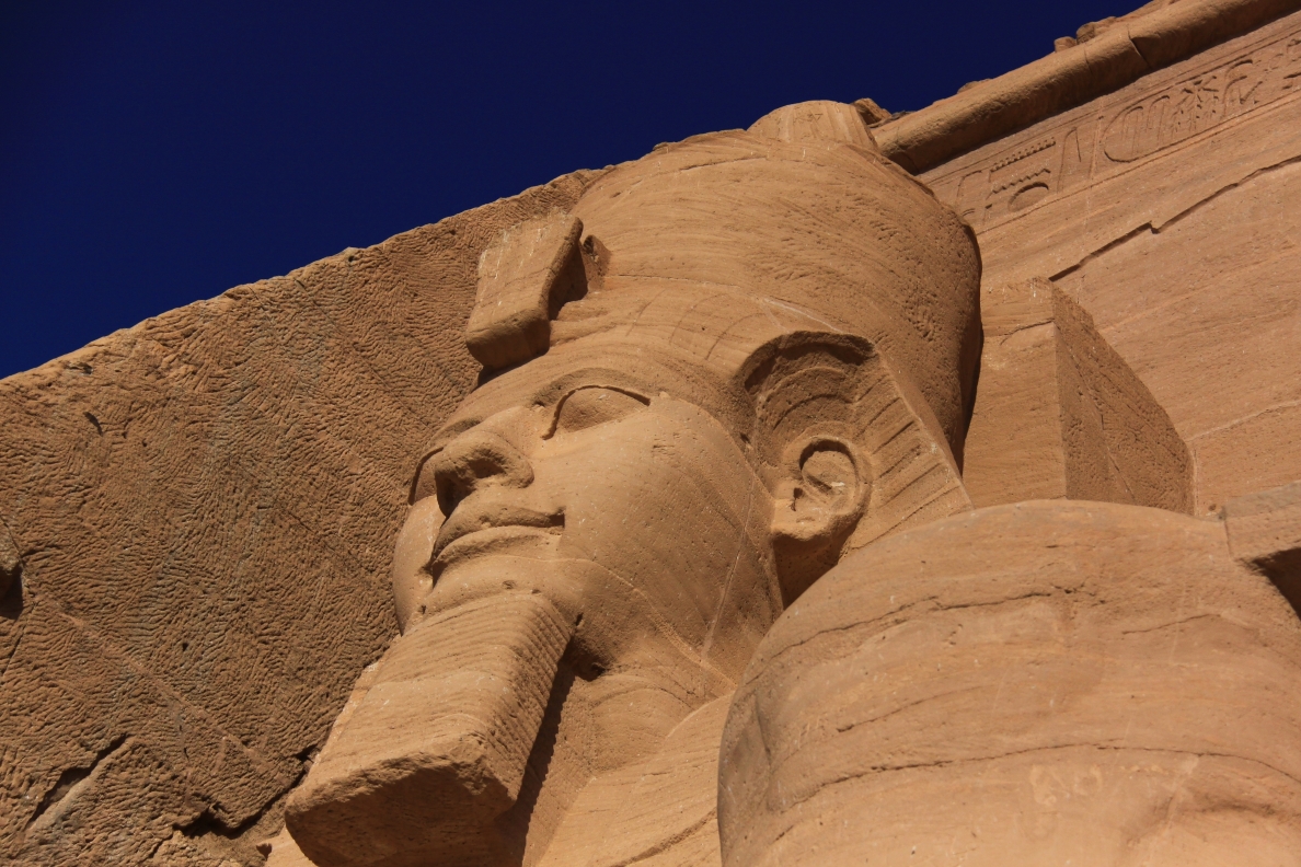 Ramses II ad Abu Simbel